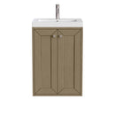 James Martin Chianti 20" Floating Single Bathroom Vanity, Walnut Whisper