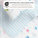 Colorful Coastal Seascape Quilt Set - Ryanne Collection by Great Bay Home