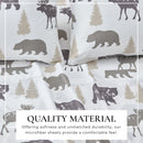 Lodge Printed Sheet Set - Mountain Ridge Collection by Great Bay Home