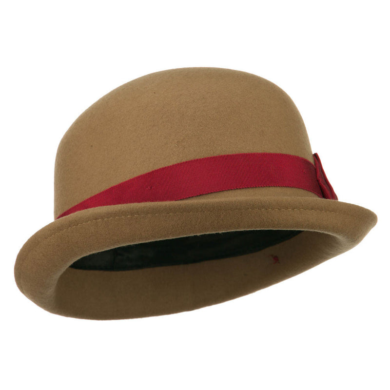 Women's Wool Felt Bowler
