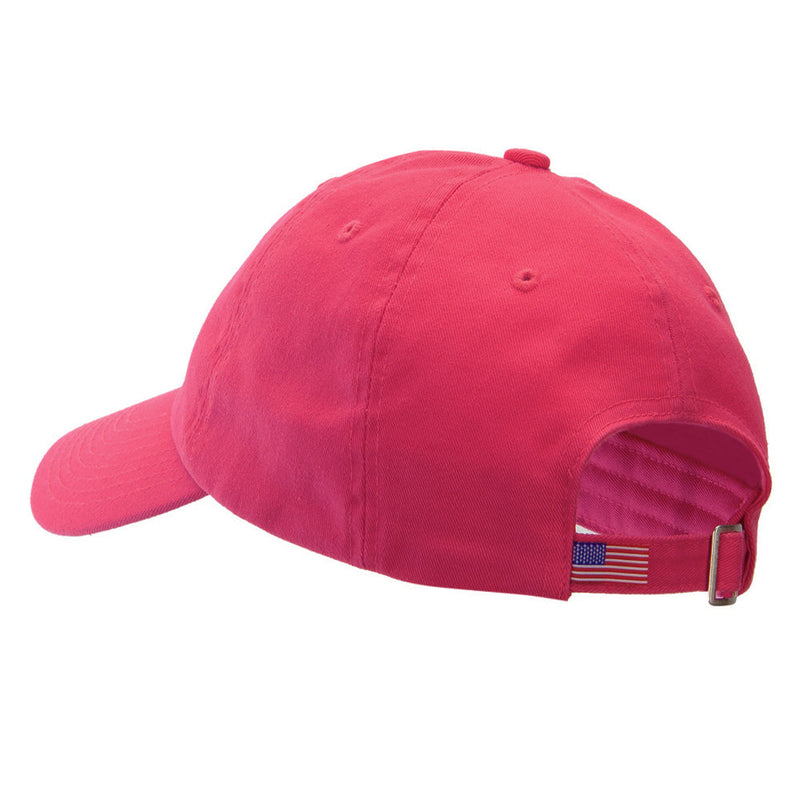 Made in USA Unstructured Washed Twill Cap
