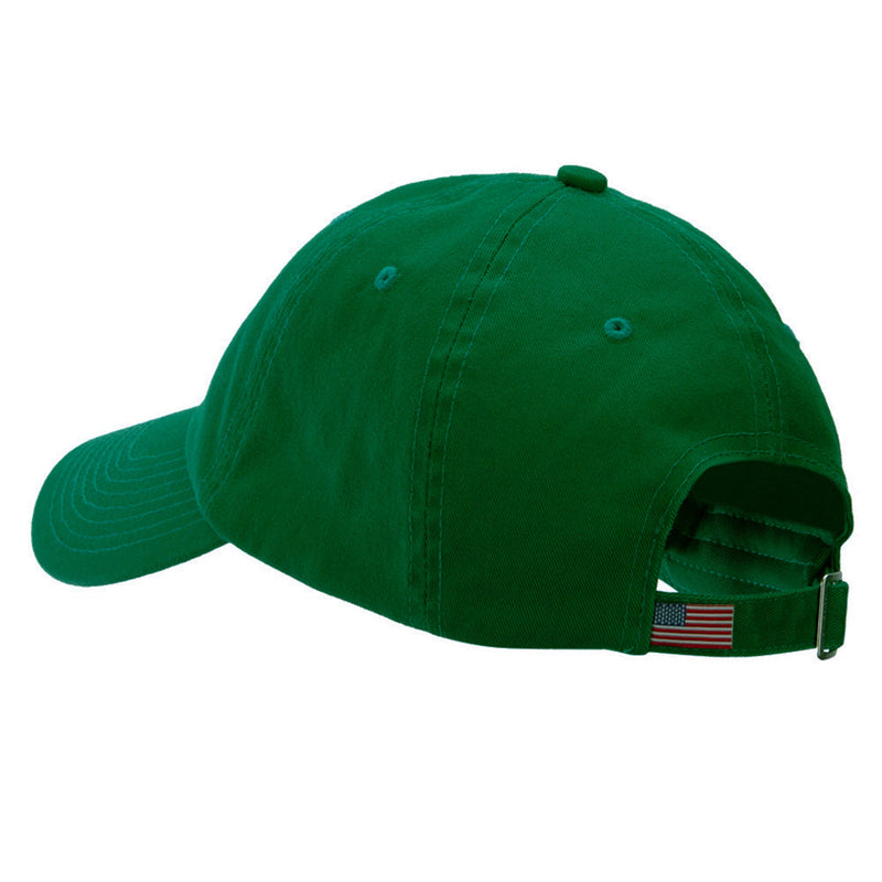 Made in USA Unstructured Washed Twill Cap
