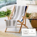 Striped Cabana Beach Towel - Edgartown Collection by Great Bay Home