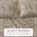Lodge Printed Sheet Set - Mountain Ridge Collection by Great Bay Home