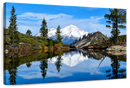Mount Shasta Heart Lake Wall Art