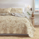 Floral Printed Cotton Quilt Set - Mendocino Collection by Great Bay Home