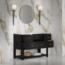 James Martin Lucian 48" Single Bathroom Vanity, Carbon Oak