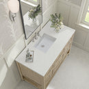 James Martin Breckenridge 48" Single Bathroom Vanity, Whitewashed Oak