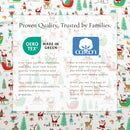 Turkish Cotton Christmas Flannel Sheet - Whittaker Collection by Great Bay Home