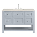 James Martin Breckenridge 48" Single Bathroom Vanity, Serenity Blue