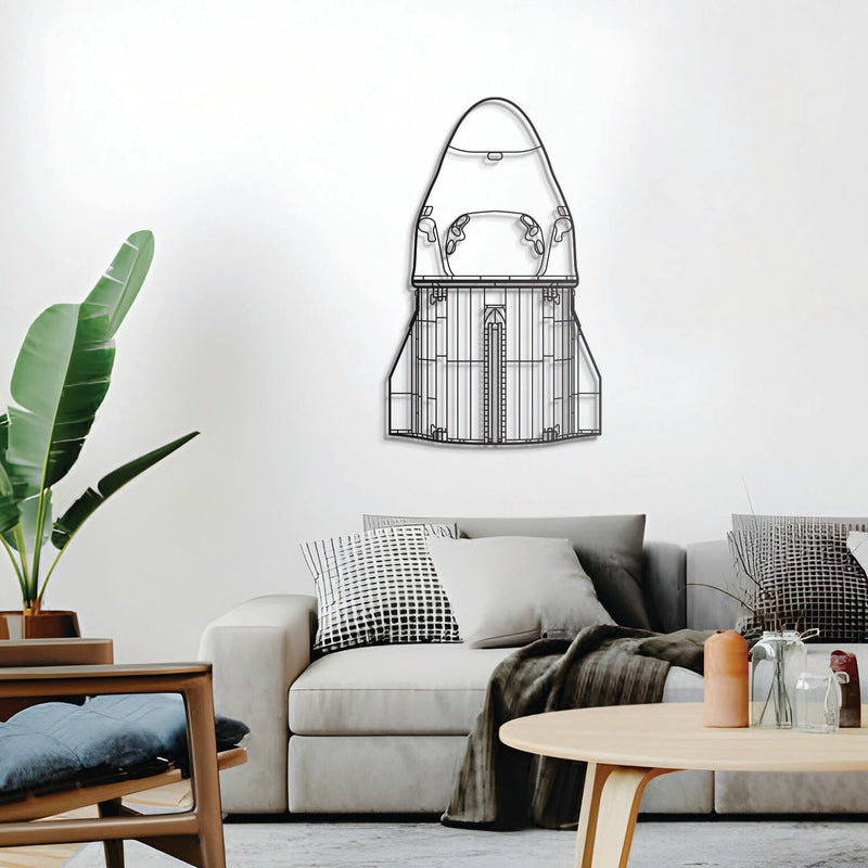 X Dragon Metal Aircraft Wall Art - NCP0251