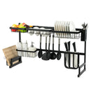 2 Tier Stainless Steel Over Sink Dish Drainer by LJGDeals