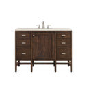 James Martin Addison 48" Single Bathroom Vanity, Mid-Century Acacia