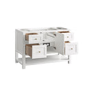 James Martin Breckenridge 48" Single Bathroom Vanity, Bright White