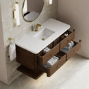 James Martin Allamari 48" Floating Single Bathroom Vanity, Sable