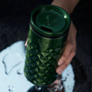 Paragon Stainless Steel Highball Tumbler in Satin Green by Viski