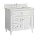 James Martin Lorelai 36" Single Bathroom Vanity, Bright White