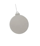 Ball Ornament w/White Tassel by creativegiftsdirect