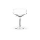 Raye Angled Crystal Coupe Glasses Set of 2