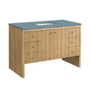 James Martin Hudson 48" Single Bathroom Vanity, Light Natural Oak