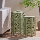 Outdoor Eliana Side Table Set - 2 Pieces
