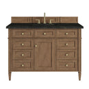 James Martin Brittany 48" Single Bathroom Vanity, Pecan