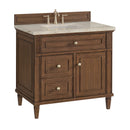 James Martin Lorelai 36" Single Bathroom Vanity, Mid-Century Walnut