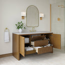 James Martin Hudson 60" Single Bathroom Vanity, Honey Oak