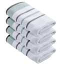 Decorative Cotton Stripe Bath Towel Set - Noelle Collection by Great Bay Home