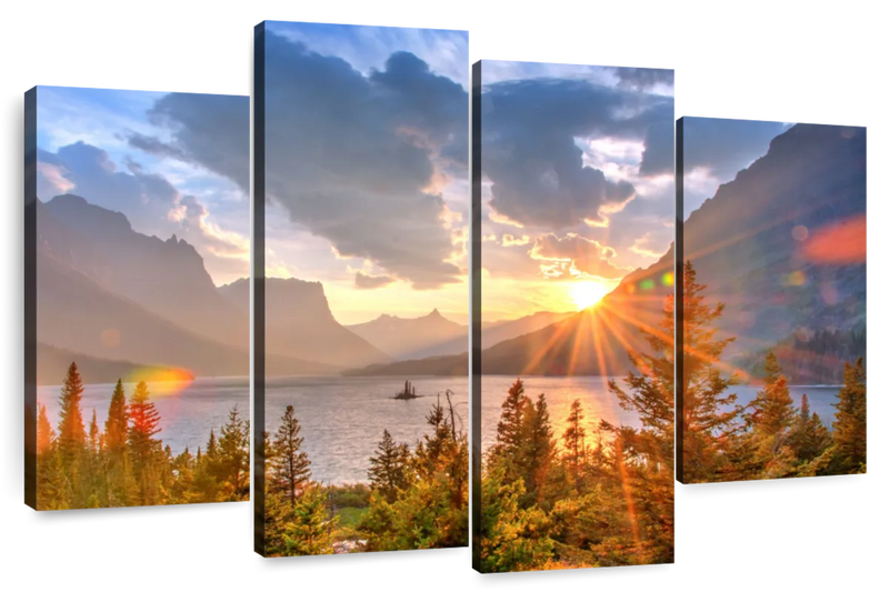 Montana Saint Mary Lake Wall Art