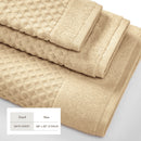 Cotton Diamond Waffle Weave Bath Towel Set - Grayson Collection by Great Bay Home
