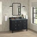 James Martin Lorelai 48" Single Bathroom Vanity, Black Onyx