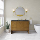 James Martin Hudson 48" Single Bathroom Vanity, Honey Oak