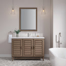 James Martin Portland 48" Single Bathroom Vanity, Whitewashed Walnut