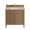 James Martin Brittany 36" Single Bathroom Vanity, Pecan