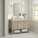 James Martin Breckenridge 48" Single Bathroom Vanity, Whitewashed Oak