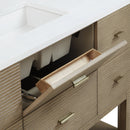 James Martin Lucian 48" Single Bathroom Vanity, Pebble Oak