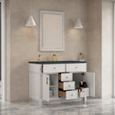 James Martin Bellshire 48" Single Bathroom Vanity, Bright White