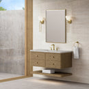 James Martin Allamari 48" Floating Single Bathroom Vanity, Dune Mist