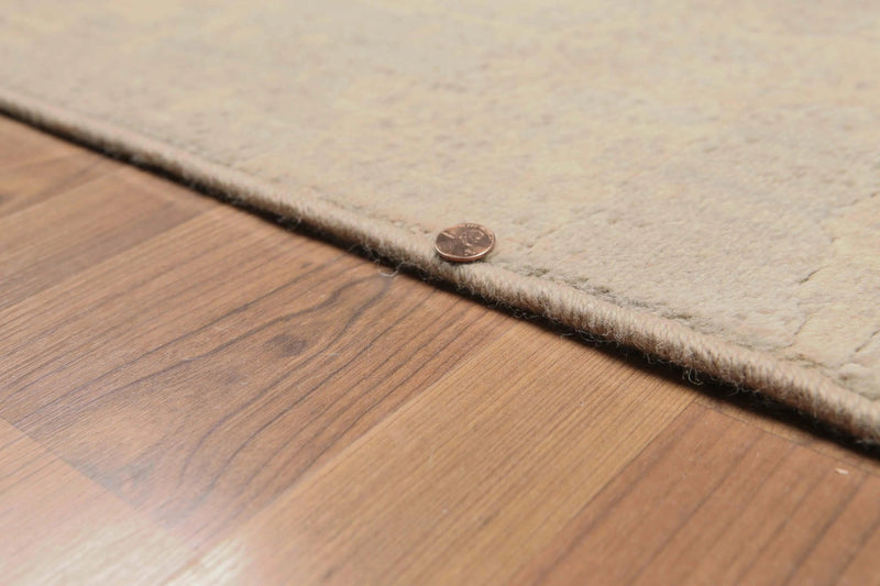 5' x 7' Hand Knotted 100% Wool Oriental Area Rug Gray