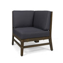 PERLA 5-Pcs Sofa Set, Dark by HouseOfZazla