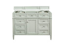 James Martin Brittany 48" Single Bathroom Vanity, Sage Green