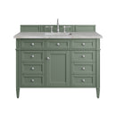 James Martin Brittany 48" Single Bathroom Vanity, Smokey Celadon