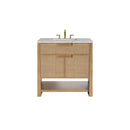 James Martin Solene 36" Single Bathroom Vanity, Seaside Oak