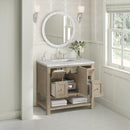 James Martin Breckenridge 36" Single Bathroom Vanity, Whitewashed Oak