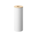 Round Tissue Case - Steel + Wood