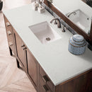 James Martin Addison 60" Single Bathroom Vanity, Mid-Century Acacia