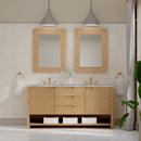 James Martin Solene 72" Double Bathroom Vanity, Seaside Oak