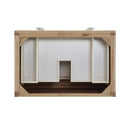 James Martin Celeste 36" Single Bathroom Vanity, Sunwashed Oak with Embossed Shagreen Drawer Fronts