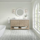 James Martin Breckenridge 60" Single Bathroom Vanity, Whitewashed Oak